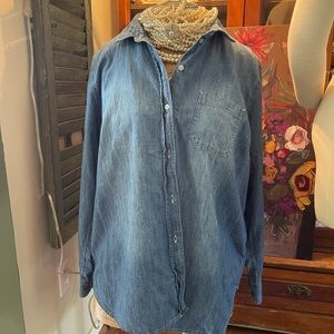 Women’s denim shirt xxl